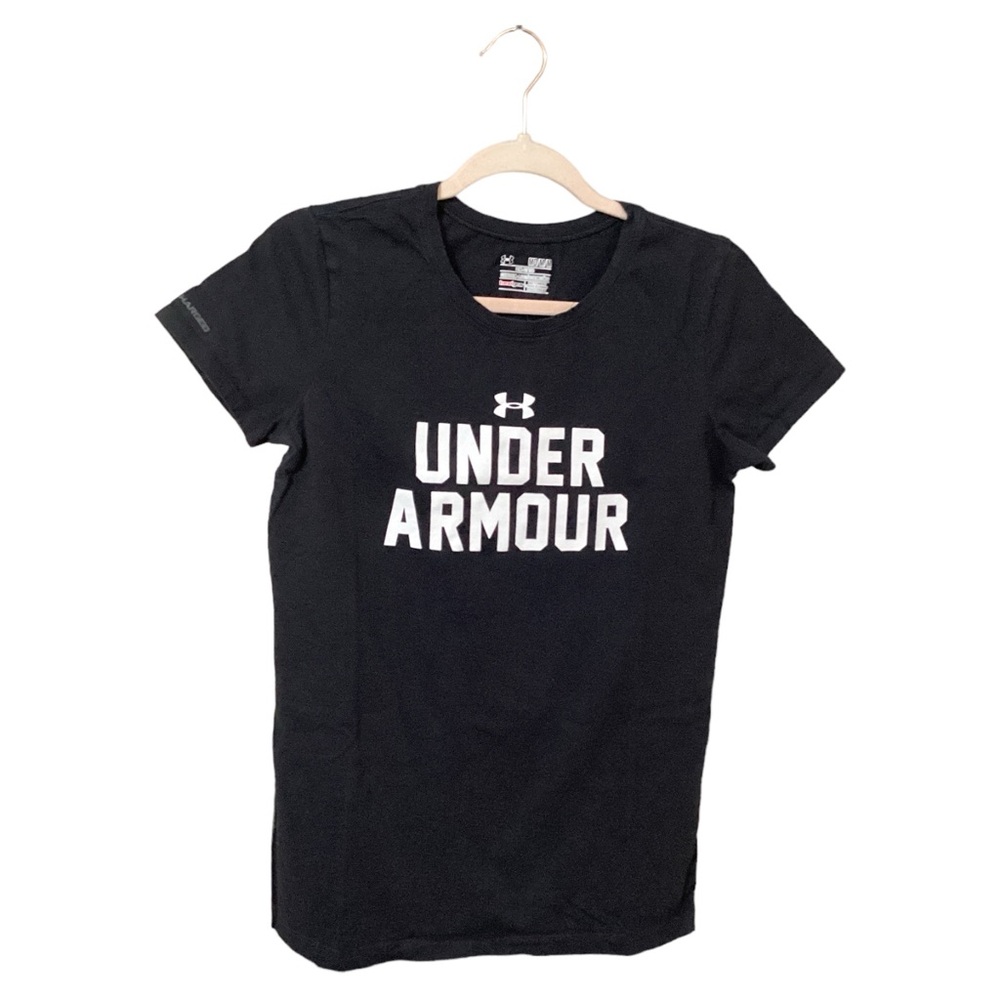 Under Armour Womens Heat Gear Semi Fitted Crew Neck Short Sleeves T-Shirt Size M